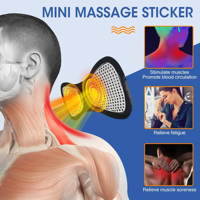 Massageador Elétrico: Dispositivo para Alívio Muscular e Relaxamento Instantâneo